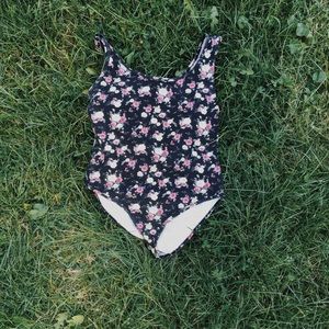 COPY - F21 Floral Bodysuit